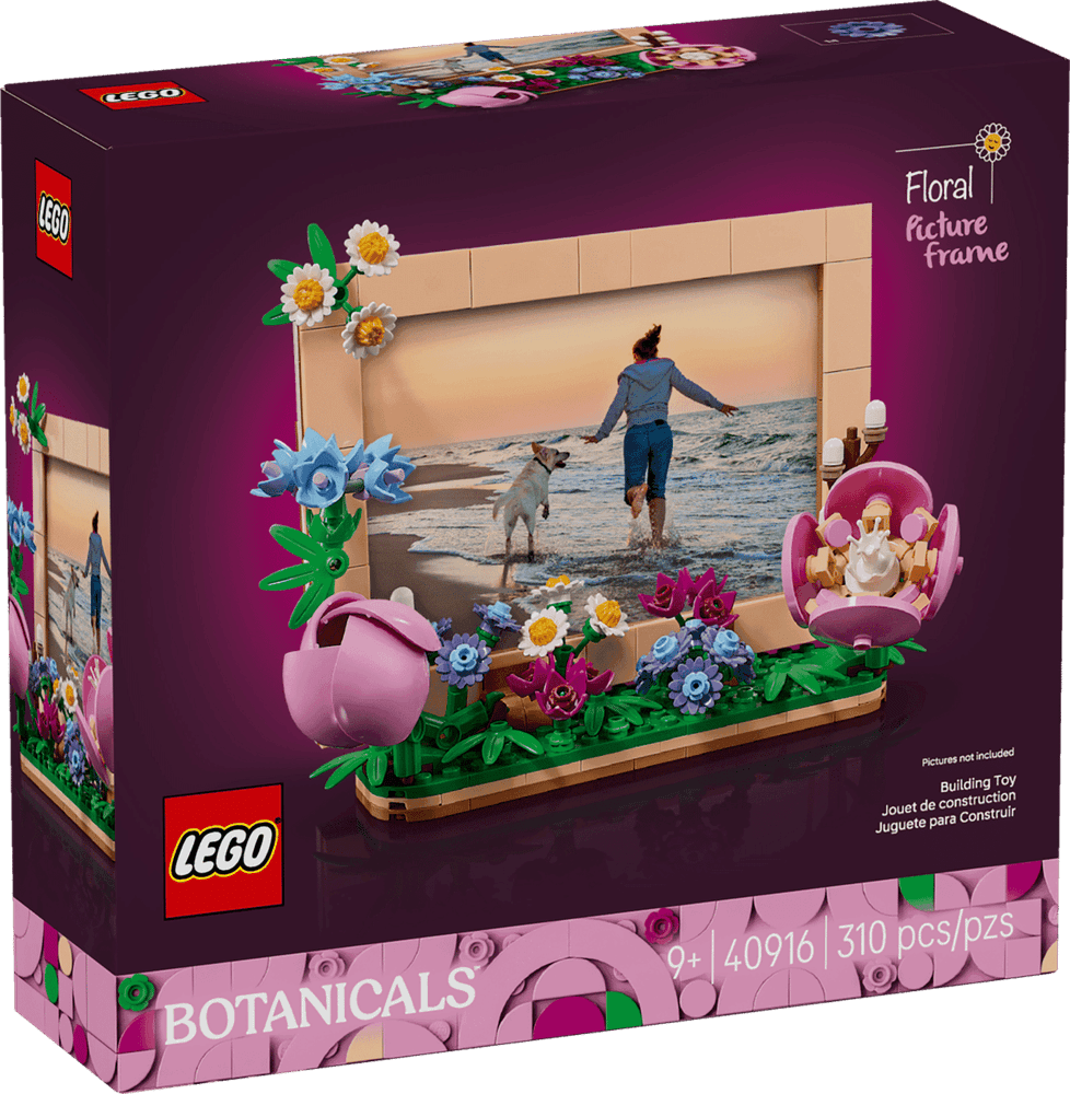 Scopri il Nuovo Set LEGO: Cornice Floreale Botanica (40916)