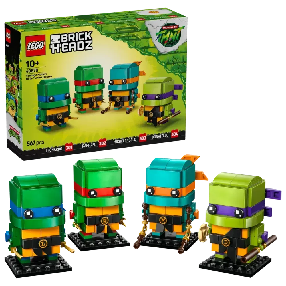 Personaggi Teenage Mutant Ninja Turtles 40878 | BrickHeadz ...