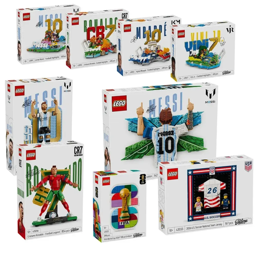 ▻ Nuove edizioni LEGO Coppa del Mondo FIFA 2026: calcio con ...