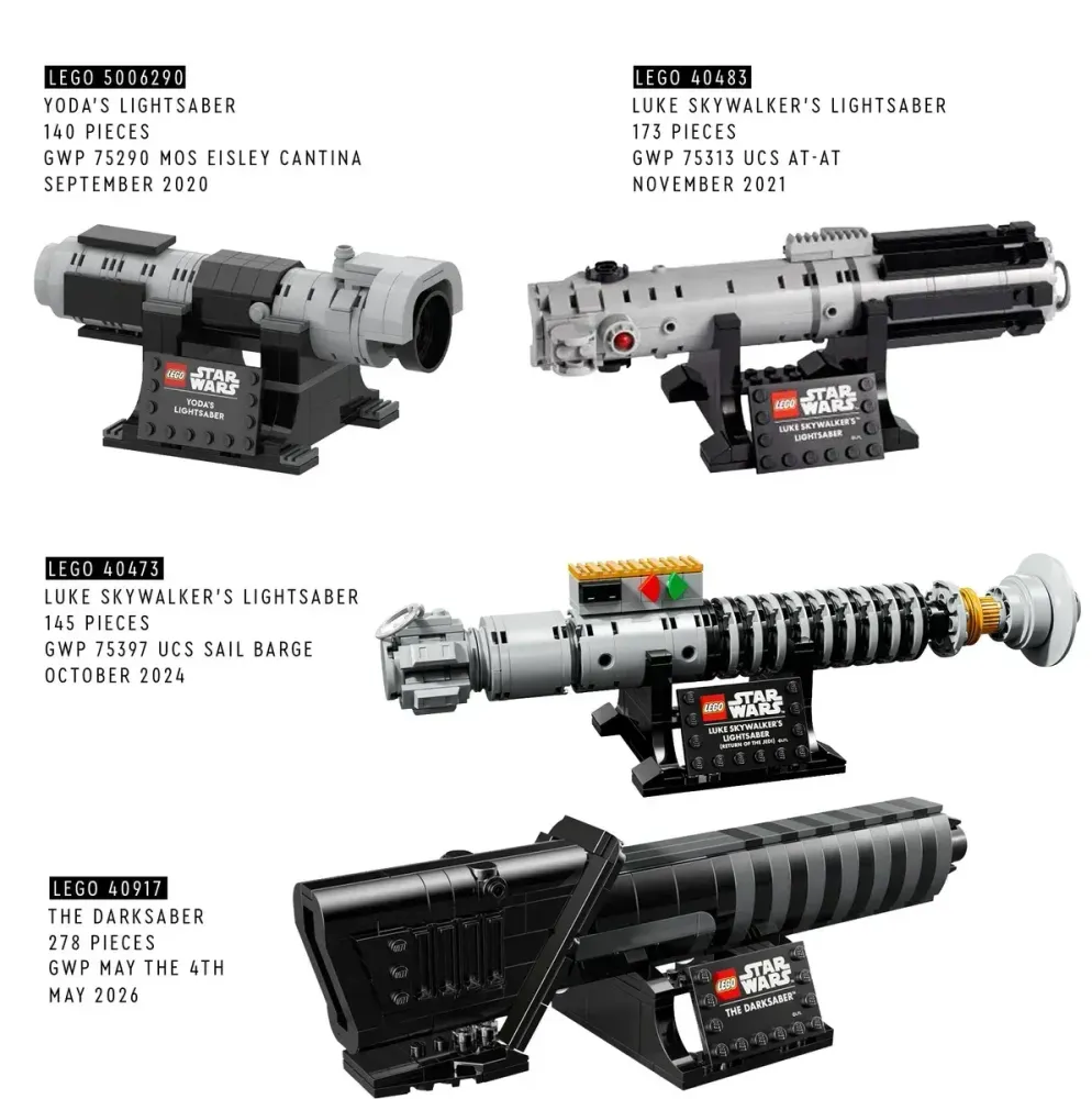 LEGO Star Wars The Darksaber (40917): Official Images of the ...