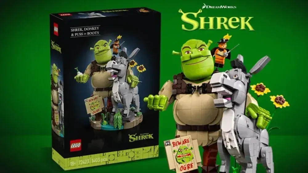 LEGO Shrek, Donkey and Puss in Boots (72423): The Green Ogre Set