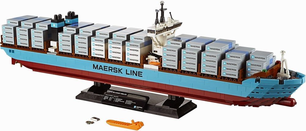 Dettagli del Set Nave Portacontainer Maersk LEGO
