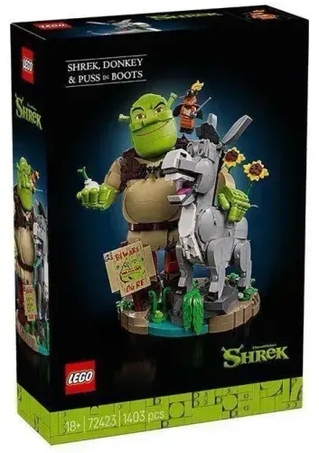 First Leaked Images of LEGO Shrek 72423 Shrek, Donkey & Puss ...
